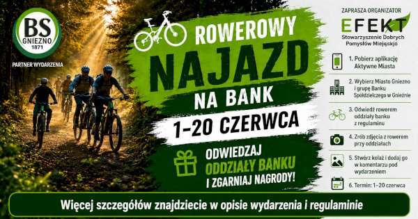 ROWEROWY NAJAZD NA BANK